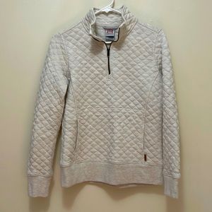 Women’s avalanche quilted pattern pull over